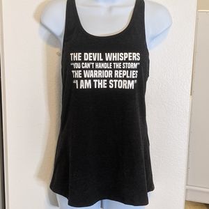 Grey CVG open-back tank